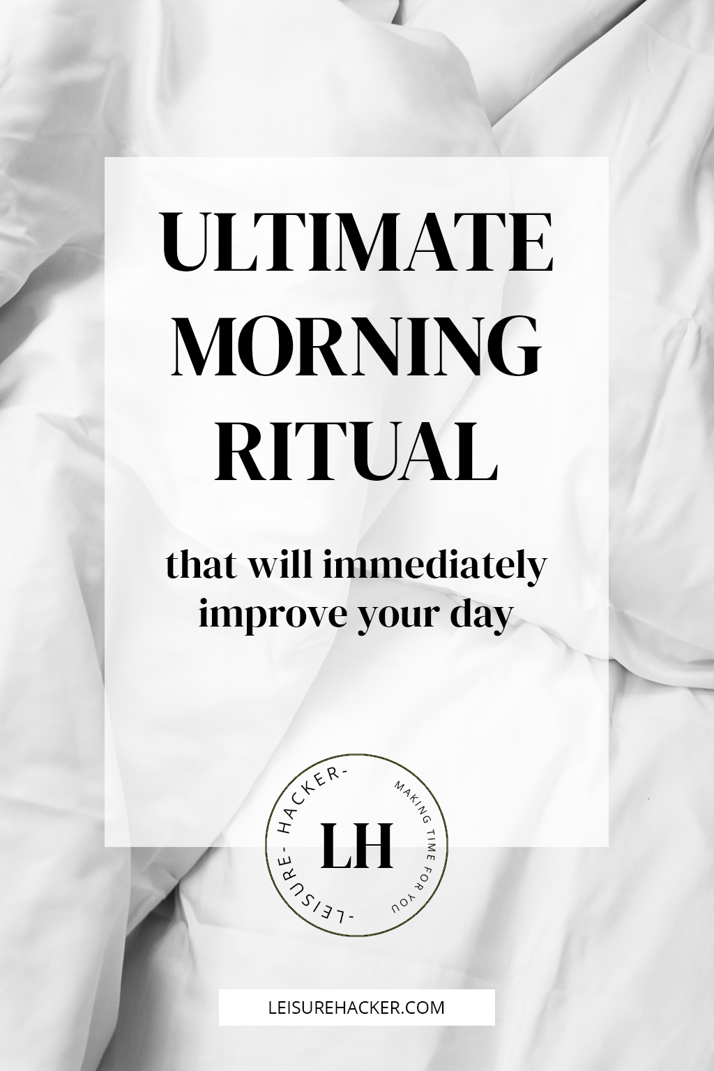 Ultimate morning ritual that will immediately improve your day